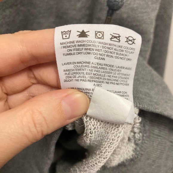 Nike Women's Heather Gray Cowl Neck Hoodie Size Small - Picture 7 of 7